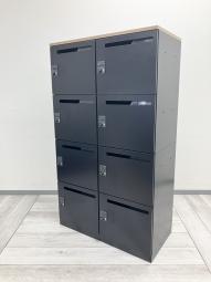 木目天板が映えるスタイリッシュロッカー　#中古家具 #オフィス収納 #岐阜 #名古屋市 #大垣市 #中部エリア