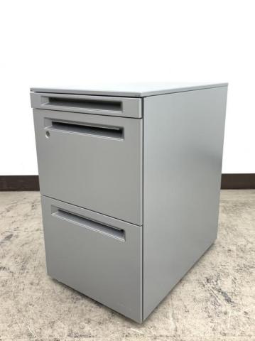 【中古】アドバンス  オカムラ（okamura） ワゴン3段