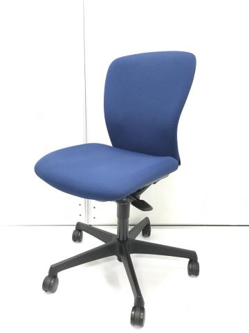 【中古】スラート  オカムラ（okamura） 肘無ローバックチェア