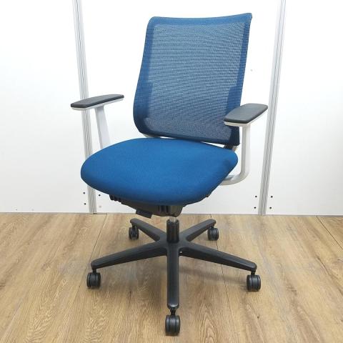 【中古】ミトラシリーズ  コクヨ（KOKUYO） 肘付ローバックチェア