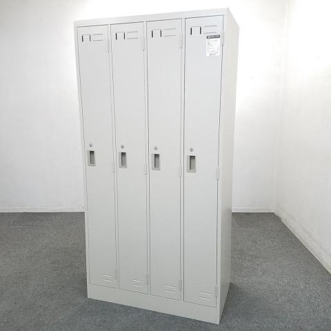 【中古】LKロッカー LK-4F1C コクヨ（KOKUYO） 4人用更衣ロッカー