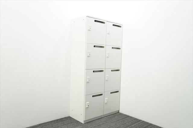 【中古】M型  イトーキ（ITOKI） 8人用パーソナルロッカー