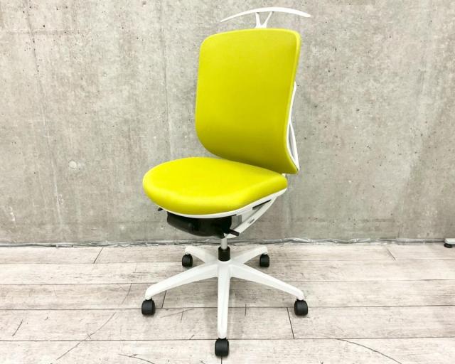 【中古】yera  イナバ（INABA) 肘無ハイバックチェア