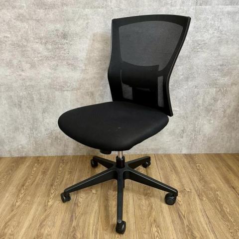 【中古】サリダ（salida）チェア  イトーキ（ITOKI） 肘無ローバックチェア