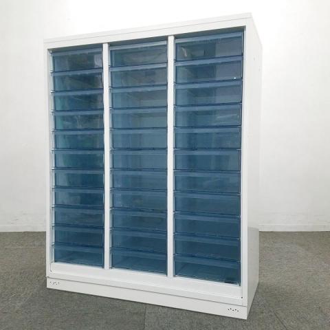 【中古】エディア  コクヨ（KOKUYO） ローキャビネット／クリスタルトレー