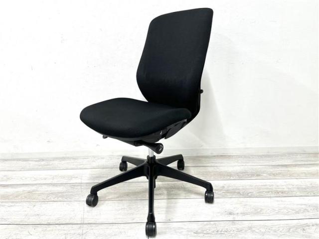 【中古】シルフィー  オカムラ（okamura） 肘無ハイバックチェア