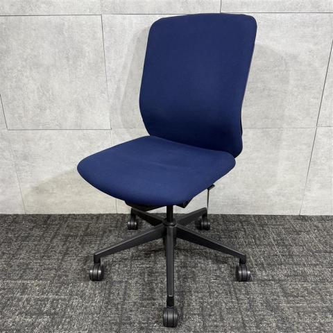 【中古】クレネ  ウチダ（UCHIDA) 肘無ハイバックチェア