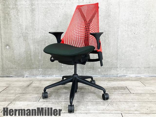 【中古】セイル 前傾機能有  Herman Miller（ハーマンミラー） 肘付ハイバックチェア