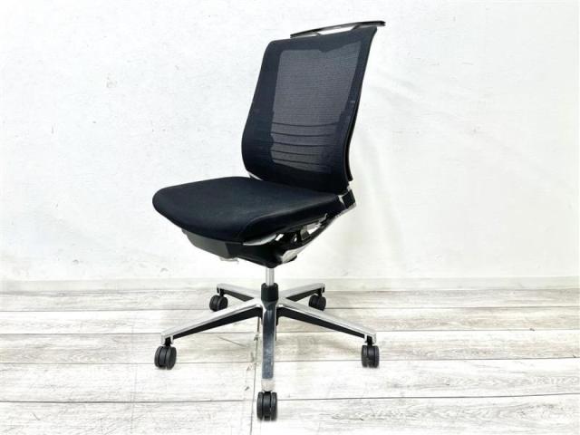 【中古】インスパイン  コクヨ（KOKUYO） 肘無ローバックチェア