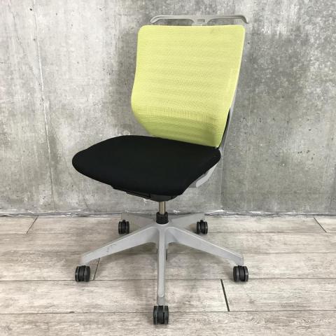 【中古】エピオスチェア KE-460GBHZGT1U7 イトーキ（ITOKI） 肘無ローバックチェア