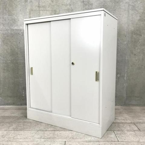 【中古】42シリーズ 4242ZL Z13 オカムラ（okamura） ローキャビネット／引き違い