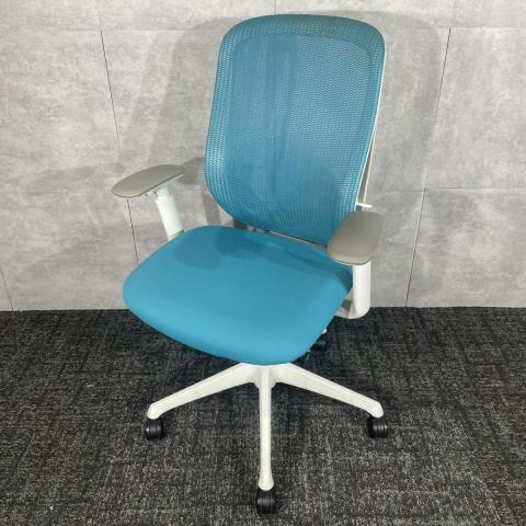 【中古】シルフィーメッシュ  オカムラ（okamura） 肘付ハイバックチェア