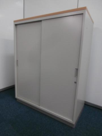 【中古】シンライン  イトーキ（ITOKI） ローキャビネット／引き違い