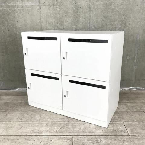 【中古】iNON NPLH-4XM39SAW コクヨ（KOKUYO） 4人用パーソナルロッカー