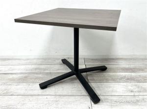 【在庫セール品】【定価約9万円】【コンパクトサイズなミーティングテーブル！】■コクヨ/ビエナ　■天板ブラウン/脚ブラック　1～2人使用におすすめ