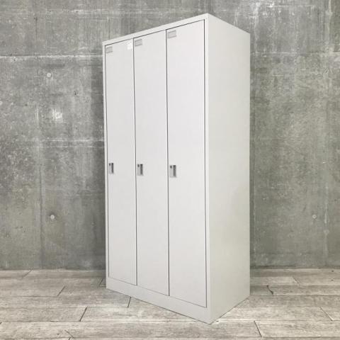 【中古】WN型 HDWN-0931S-WE イトーキ（ITOKI） 3人用更衣ロッカー