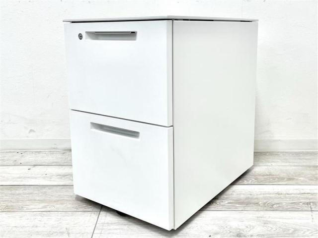 【中古】iSシリーズ  コクヨ（KOKUYO） ワゴン2段