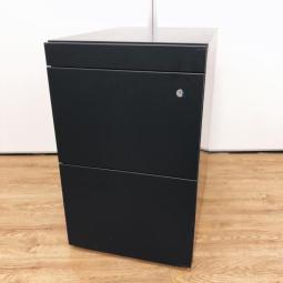 【20台大量入荷】【倉庫在庫品】３段ワゴン　イトーキ　インステート　ブラック　収納　オフィスバスターズ　梅田本店