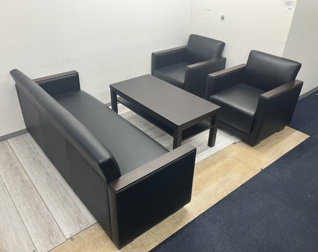 【中古】その他シリーズ ALA11D／ALA13D イトーキ（ITOKI） 応接セット一式