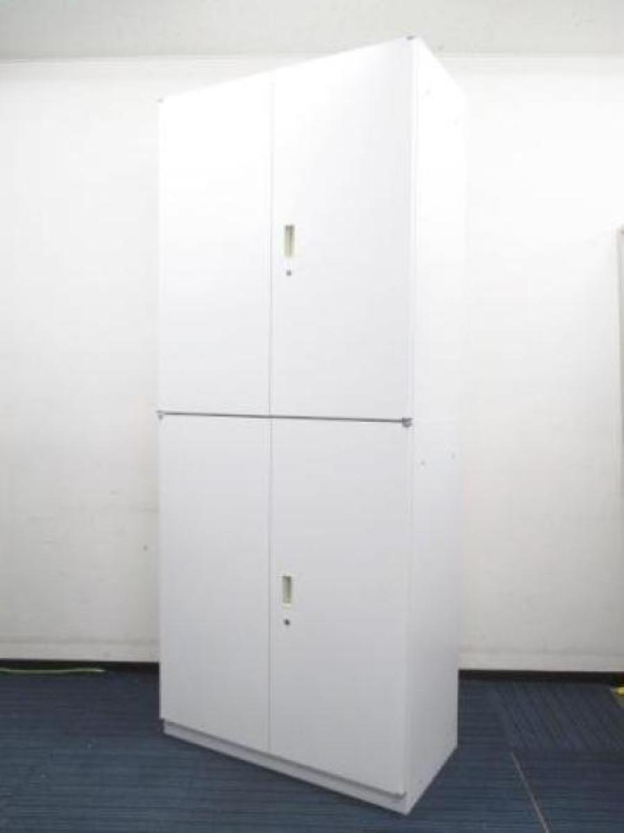 【8セット入荷！！】【上下書庫セット】■ホワイト・両開き×両開き・イトーキ・シンライン　オフィスバスターズ　東大阪店　関西倉庫在庫　鍵付き書庫　シリンダー　上下　コンビ　観音開き　▲　福祉
                        シンライン
                                    中古
            