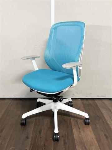 【中古】シルフィーメッシュ C645XW　FMR6 オカムラ（okamura） 肘付ハイバックチェア