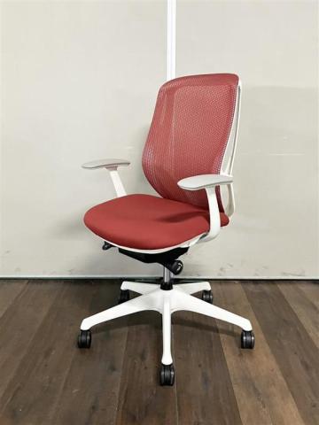 【中古】シルフィーメッシュ C645XW　FMR6 オカムラ（okamura） 肘付ハイバックチェア