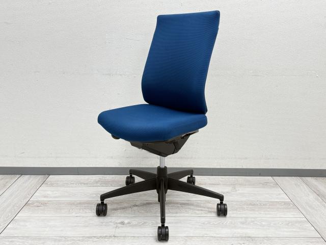 【中古】ウィザード3 樹脂 CRS-G3622F6 コクヨ（KOKUYO） 肘無ハイバックチェア