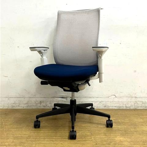 【中古】ベゼル 樹脂脚 CRS-G2800E1C コクヨ（KOKUYO） 肘付ハイバックチェア