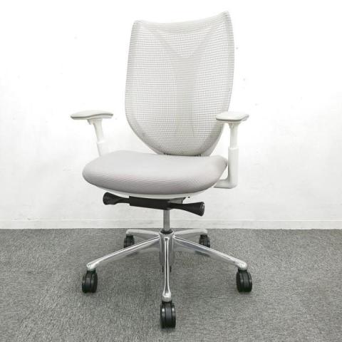 【中古】サブリナ  オカムラ（okamura） 肘付ハイバックチェア
