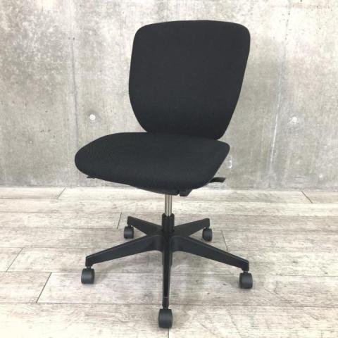 【中古】プラオチェア  イトーキ（ITOKI） 肘無ローバックチェア
