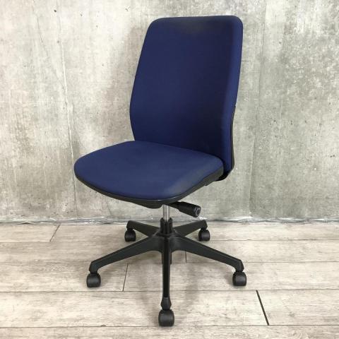 【中古】Kaile KC-HL63SL BL プラス（PLUS） 肘無ハイバックチェア