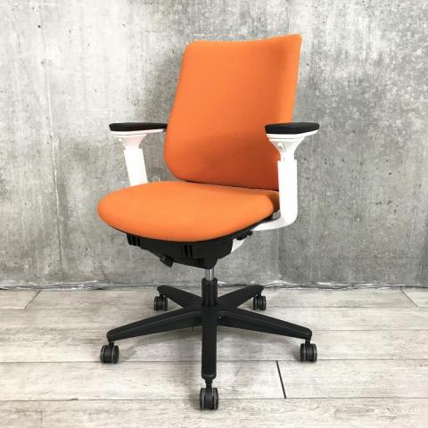 【中古】ミトラシリーズ CRS-G3300E1 コクヨ（KOKUYO） 肘付ローバックチェア