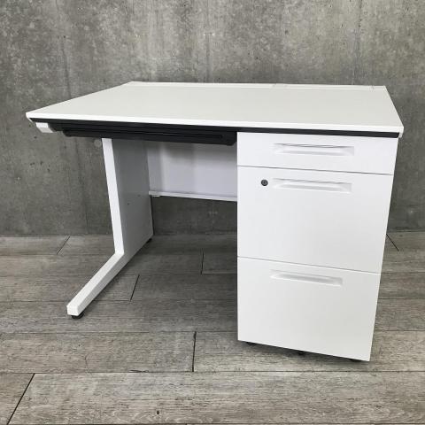 【中古】iSシリーズ SDE-ISN47CASAW コクヨ（KOKUYO） 片袖机