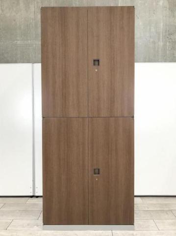 【中古】レクトライン 4B313Y ZB43 オカムラ（okamura） ハイキャビネット／両開き＋両開き