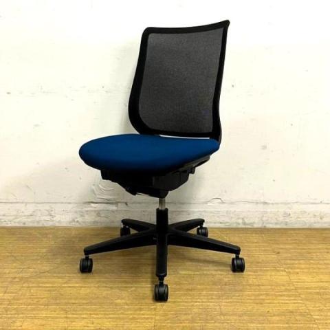【中古】ミトラシリーズ  コクヨ（KOKUYO） 肘無ローバックチェア