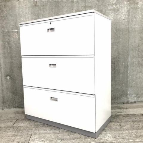 【中古】シンライン HTM-109AAS-WE イトーキ（ITOKI） ローキャビネット／ラテラル