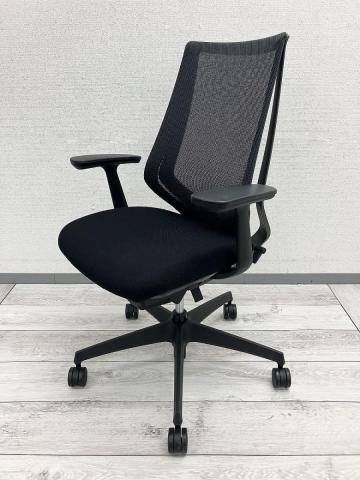 【中古】デュオラ メッシュ CRSG3000E6N コクヨ（KOKUYO） 肘付ハイバックチェア
