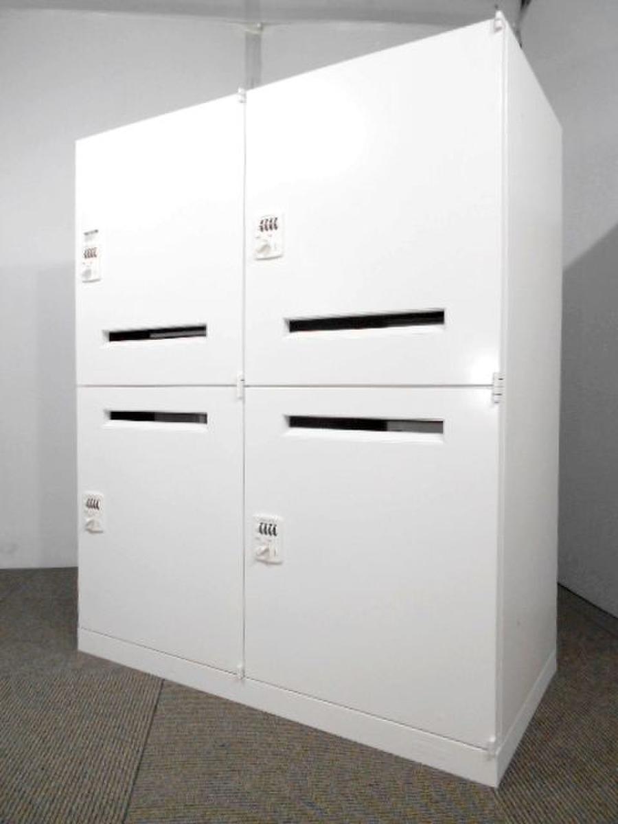 【鍵紛失の心配はご無用！】鍵が要らないダイヤル式でラクラク管理のメールロッカー♪　※ダイヤル錠は付属しておりませんのでご希望のお客様はお問い合わせくださいませ。【AD】
                        レクトラインロッカー
                                    中古
            