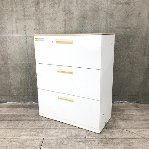 【中古】HSシリーズ  ウチダ（UCHIDA) ローキャビネット／ラテラル