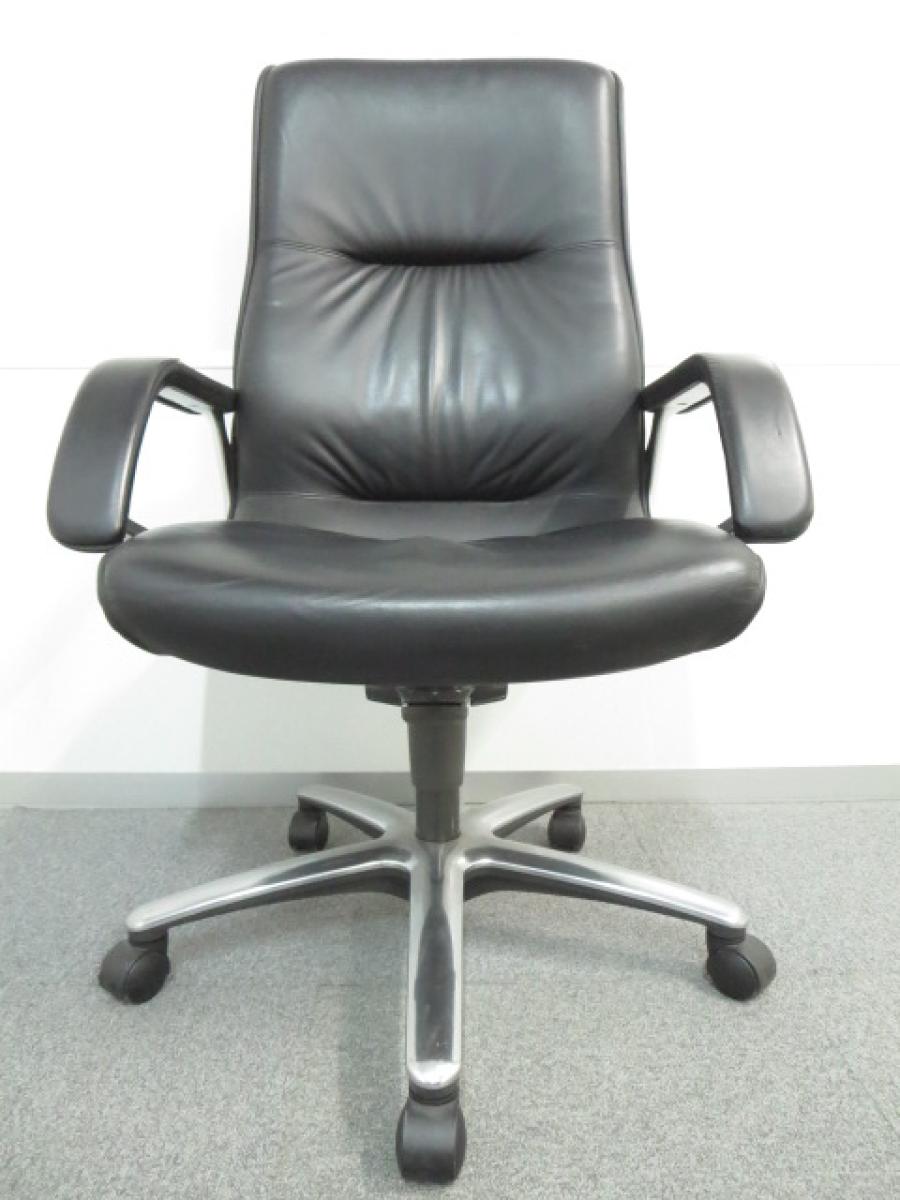 中古】 CF67ZX オカムラ/okamura 肘付ハイバックチェア 557558 - 中古