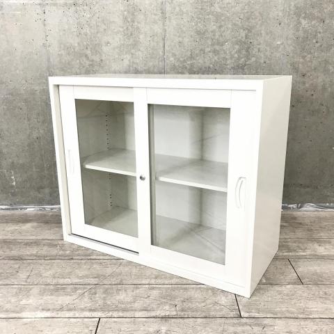 【中古】SＶ SVS-08FG ライオン ローキャビネット／両開き