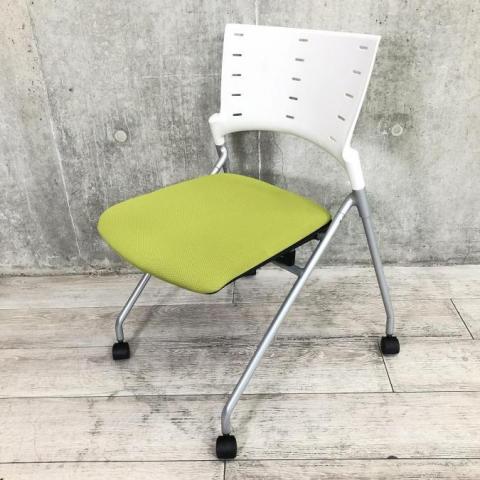 【中古】マノスチェア  イトーキ（ITOKI） ネスティングチェア