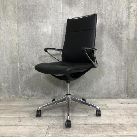 【中古】モード CA88ZS　P676 オカムラ（okamura） 肘付ハイバックチェア