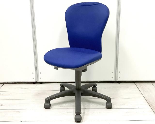 【中古】レグノチェア CRS-G200F4HS65 コクヨ（KOKUYO） 肘無ローバックチェア