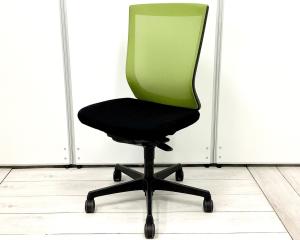 ワークチェア アームレストなし ブラックボディ オススメ(おすすめ) 大人気 ・Okamura/オカムラ ・ESCUDO/エスクードメッシュ ※横浜本店撮影画像※