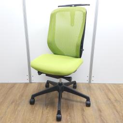 透過性の高いメッシュ仕様！前傾チルト機能付き！座り心地も外観としても綺麗なオカムラ製の人気
■オカムラ/シルフィー（Sylphy）/ライムグリーン　肘付き　ハイバック　背面メッシュ　■ハンガー付き