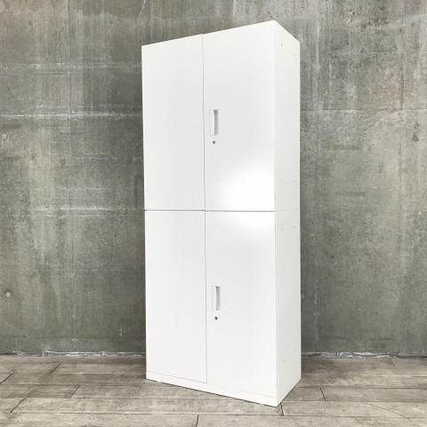 【中古】ピュアスペース JH-PU109HN-H クロガネ ハイキャビネット／両開き＋両開き