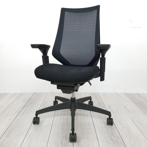 【中古】デュオラ メッシュ  コクヨ（KOKUYO） 肘付ハイバックチェア