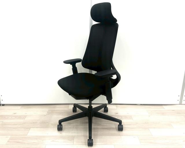 【中古】リーフレク RA-30B ウチダ（UCHIDA) 肘付ハイバックチェア