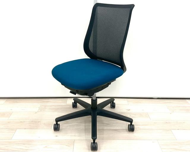 【中古】ミトラシリーズ CRS-G2900E6 コクヨ（KOKUYO） 肘無ローバックチェア